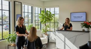 luxury salon hair