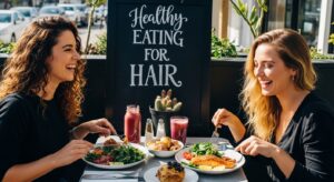 healthy eating hair nutrition