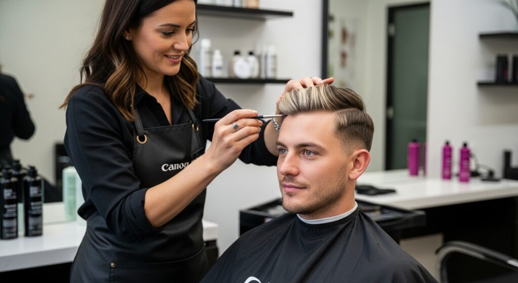 balayage men salon