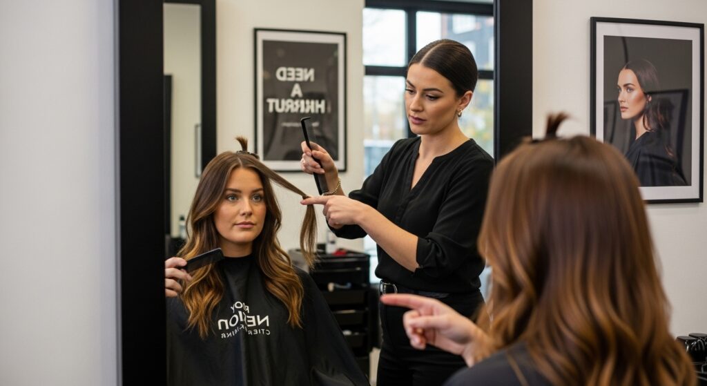 haircut signs consultation