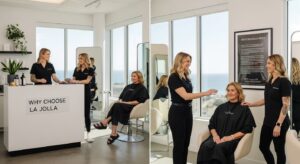 La Jolla salon interior
