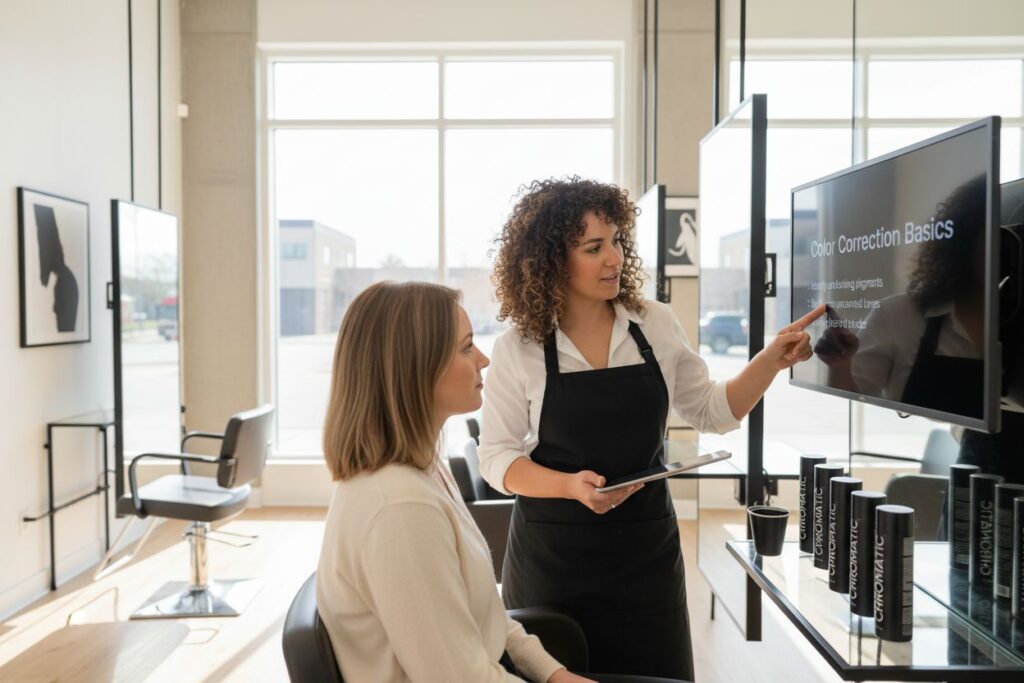 color correction basics salon