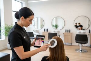 professional hair assessment